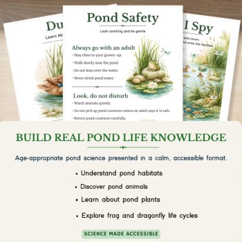 Pond Life Explorer Activity Pack | Nature Study & Science Activities, image 3
