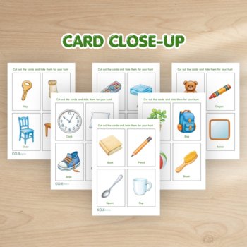 Indoor Scavenger Hunt Printable | 24 Household Object Cards & Checklist, image 3