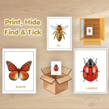 Minibeast Scavenger Hunt | 24 Picture Cards & Checklist | Bug Hunt, image 2