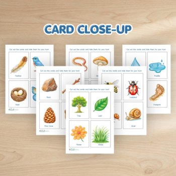 Nature Scavenger Hunt | 24 Picture Cards & Checklist | Outdoor Activity, image 3