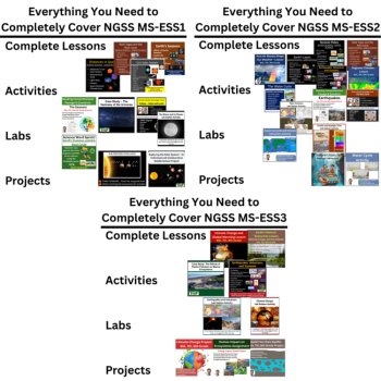 Middle School Earth and Space Science Curriculum | NGSS Aligned ESS1, ESS2, ESS3, image 2