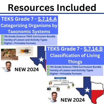 S.7.14 - Taxonomic System & the Relationships Between Organisms | TEKS 7th Grade, image 2