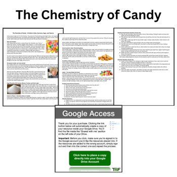 The Chemistry of Candy Reading | 6th, 7th, 8th Grade | Colors, Flavors, Textures, image 2