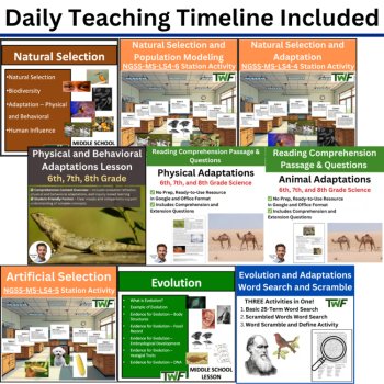 S.7.13.D - Natural and Artificial Selection Bundle | TEKS Science 7th Grade, image 3