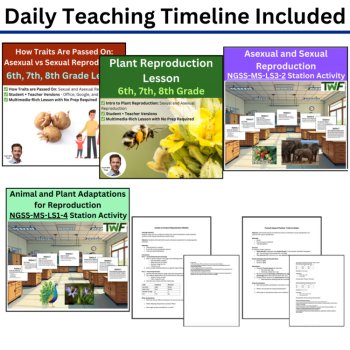 S.7.13.C - Asexual vs Sexual Reproduction Bundle | TEKS Science 7th Grade STAAR, image 3