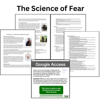 The Science of Fear Reading | 6th, 7th, 8th Grade Fight, Flight, Freeze, Anxiety, image 2