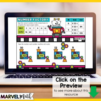 x 12 Multiplication Facts Practice - Digital Activities - Multiplication Fluency, image 4