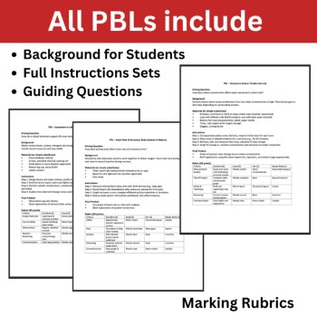 High School Project-Based Learning Bundle - Biology, Chemistry, Physics | PBL, image 3