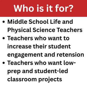 High School Project-Based Learning Bundle - Biology, Chemistry, Physics | PBL, image 4