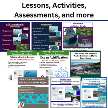 S.7.11 - Earth & Space - Human Impact on the Hydrosphere Bundle | TEKS 7th Grade, image 2