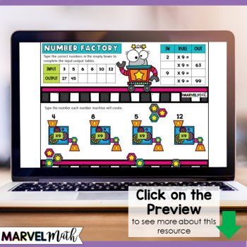 x 9 Multiplication Facts Practice - Digital Activities - Multiplication Fluency, image 4