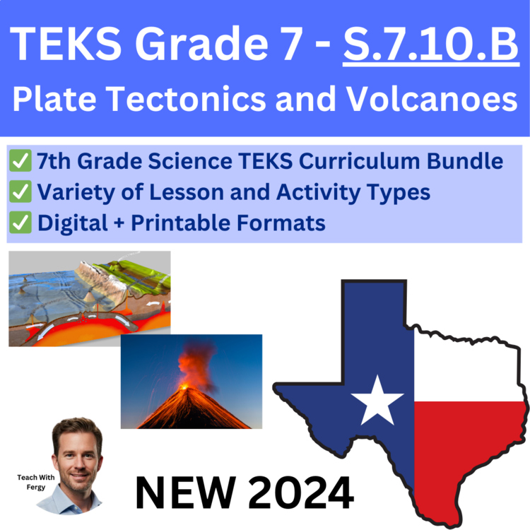 S.7.10.B - Tectonic Plates and Volcanoes | TEKS Science 7th Grade | Earthquakes