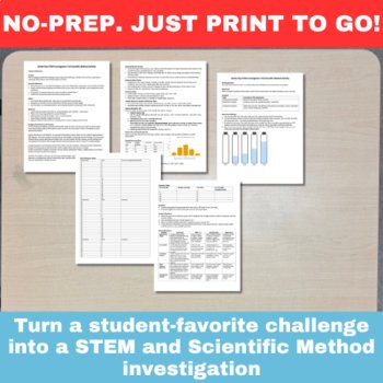 Bottle Flip STEM Lab | Scientific Method, Variables, Flip Bottle 6th, 7th, 8th, image 2
