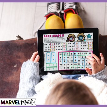 x 8 Multiplication Facts Practice - Digital Activities - Multiplication Fluency, image 3
