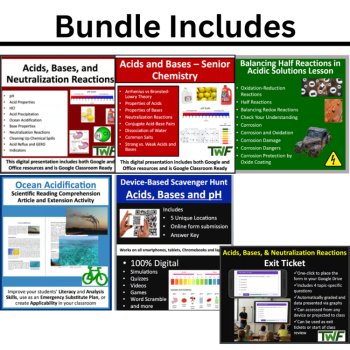 High School Acid‑Base Unit: Lessons, Reading & Interactive Assessments, image 2