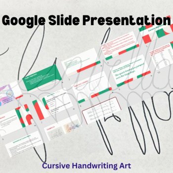 Cursive handwriting / symmetrical name / art activity, image 2