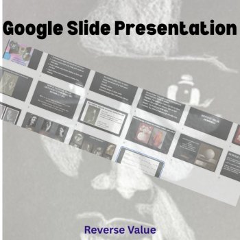 Reverse Value Drawing - Faces in Highlights/Tints / art activity, image 2