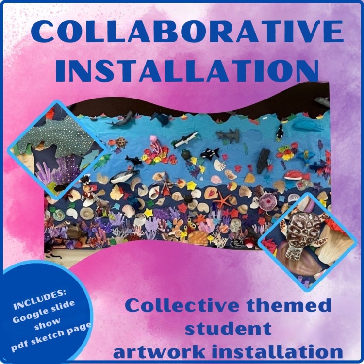 Collaborative Installation Art / themed based multi-student artwork