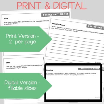 Poetry Exit Tickets, image 2