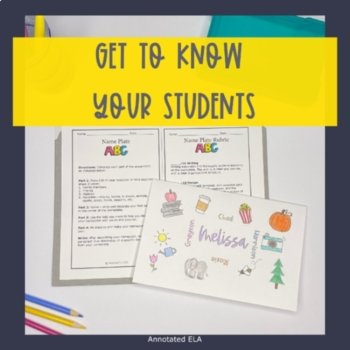 Get to Know You Back to School Nameplate, image 4