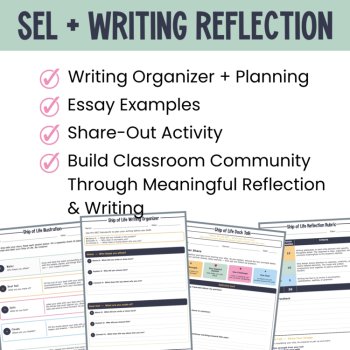 Ship of Life Identity Project | SEL Writing Activity | Grades 6-8, image 3
