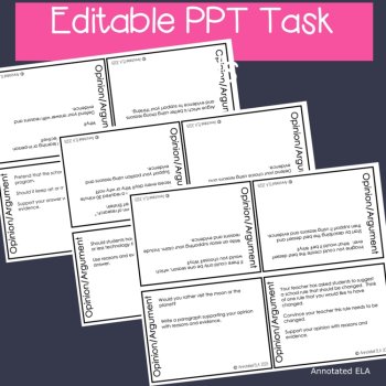 Opinion Argument Writing Prompts, image 2