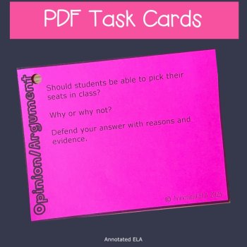 Opinion Argument Writing Prompts, image 3