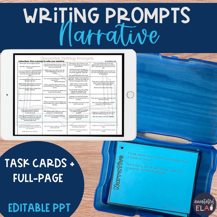 Narrative Writing Prompts