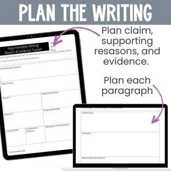 Argument Writing Lesson & Activity | Essay Writing for Grades 6-8, image 3