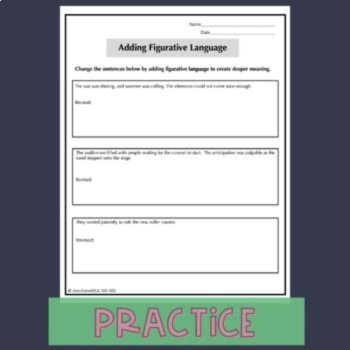 Figurative Language Notes, image 4