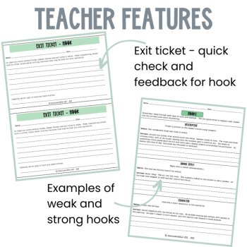 Writing Strong Hooks | Narrative Writing Mini-Lesson & Practice, image 2
