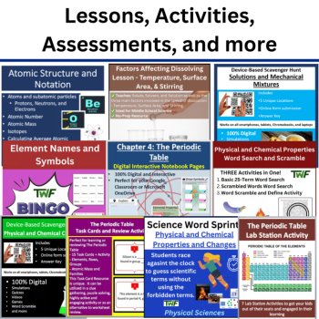S.7.6 - Matter and Energy Curriculum Bundle | TEKS Science 7th Grade | STAAR, image 2