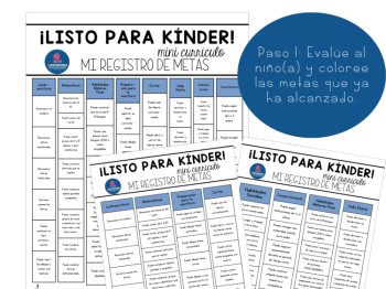Spanish Preschool Worksheets Kindergarten Readiness Packet en espanol, image 2