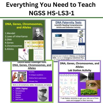 HS-LS3-1 DNA and Chromosomes: Understanding How Traits Are Inherited BUNDLE, image 3