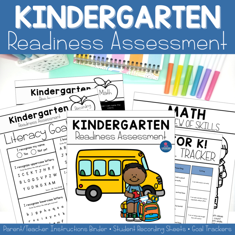 Kindergarten Readiness Assessment Round Up Screener Preschool Skills Tracker