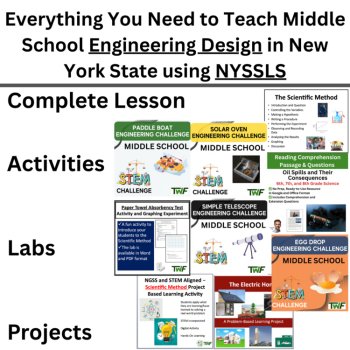 New York Science - MS. Engineering Design | NYSSLS | Scientific Method, image 3