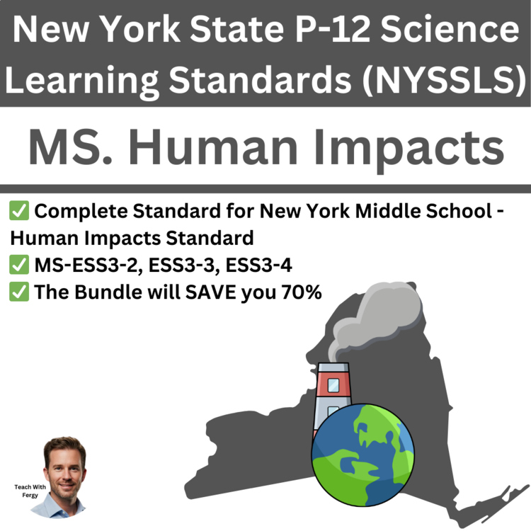 New York Science - MS. Human Impacts | NYSSLS | Natural Resources