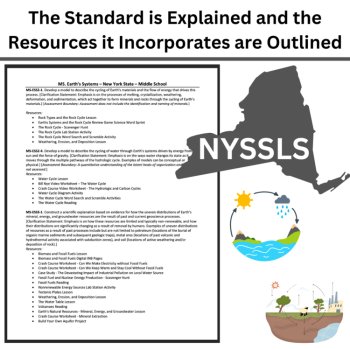 New York Science - MS. Earth’s Systems Bundle | NYSSLS | Cycling of Materials, image 4