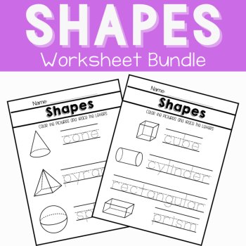 Shape Tracing Preschool Basic Shape Tracing Shape Tracing Worksheets Printable, image 2