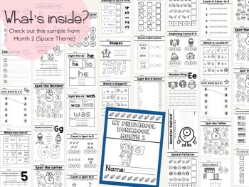Preschool Curriculum and Lesson Plans Homeschool Pre-K Thematic Units TK Class, image 3