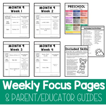 Preschool Forest Unit Pre K Curriculum No Prep Packet Forest Animals Themed Unit, image 2