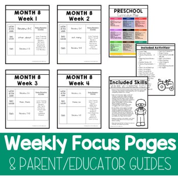 Preschool On the Farm Unit Pre K Curriculum No Prep Packet Farms Themed Unit, image 2