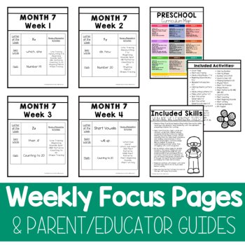 Preschool Plants Unit Pre K Curriculum No Prep Packet Plants Themed Unit, image 2