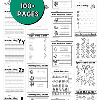 Preschool Plants Unit Pre K Curriculum No Prep Packet Plants Themed Unit, image 3