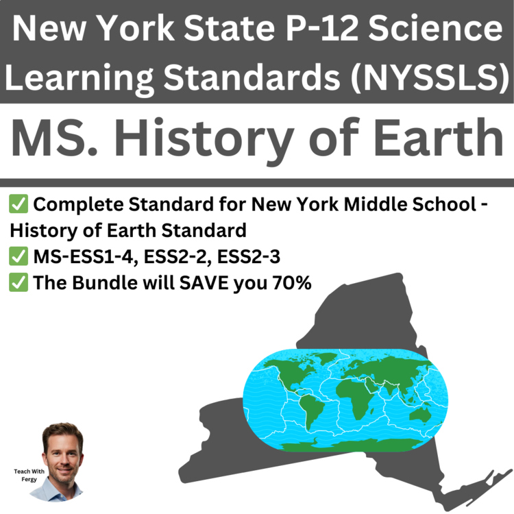 New York Science - MS. History of Earth Bundle | NYSSLS
