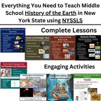 New York Science - MS. History of Earth Bundle | NYSSLS, image 2