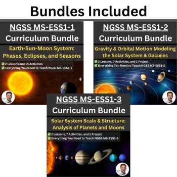 New York Science - MS. Space Systems Bundle | NYSSLS | Solar System, image 3