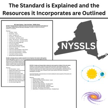 New York Science - MS. Space Systems Bundle | NYSSLS | Solar System, image 4