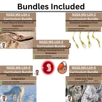 New York Science - MS. Natural Selection and Adaptations Bundle | NYSSLS, image 3