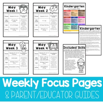 Kindergarten No Prep Packets Kindergarten Homeschool Curriculum Early Finishers, image 4